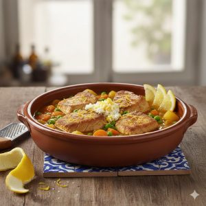 El Secreto del Pez Espada: Un estofado con alma de limón